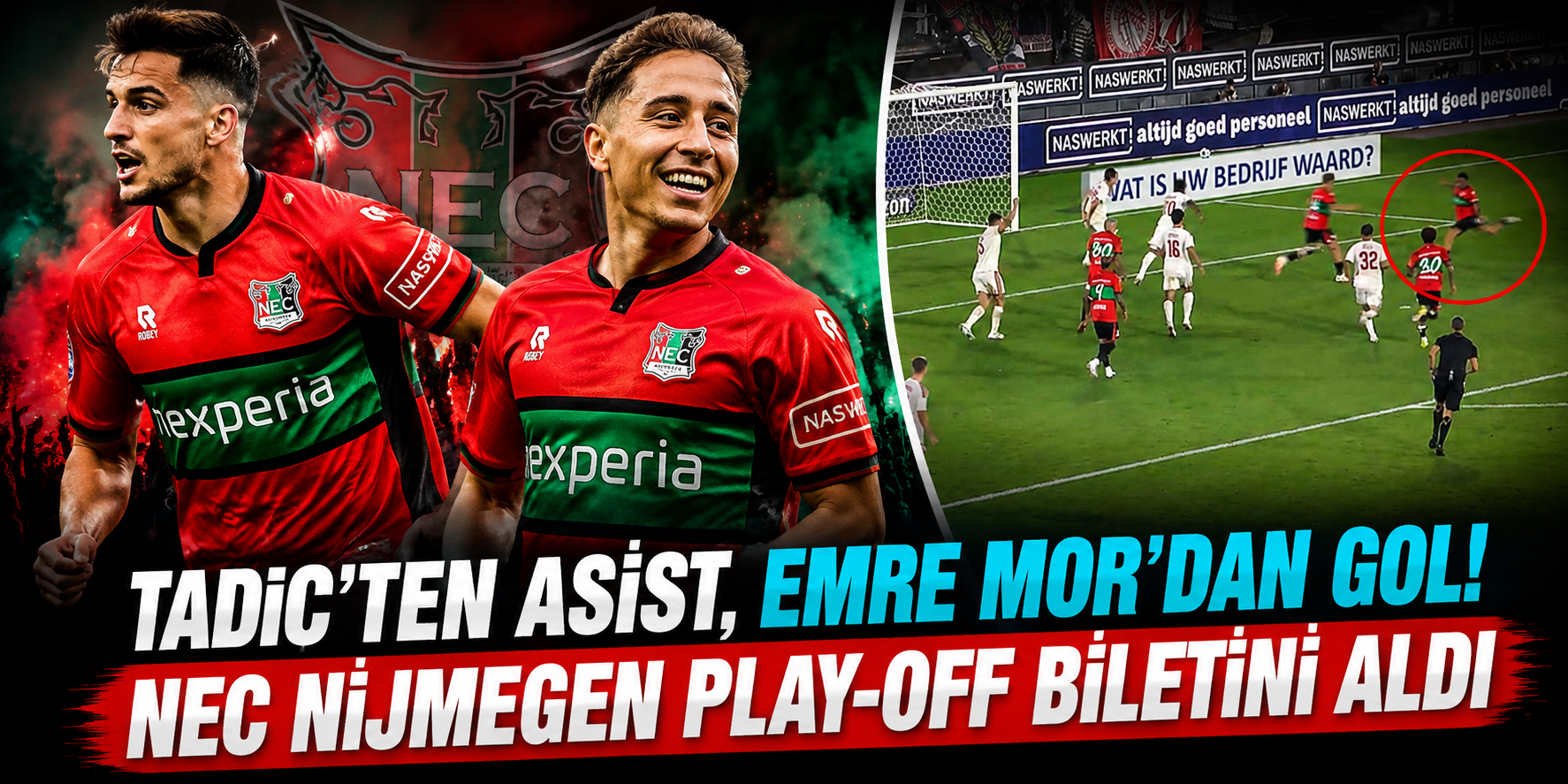 Şampiyonlar Ligi’nde Türk İmzası: Tadic Hazırladı, Emre Mor Uzatmalarda Turu Getirdi