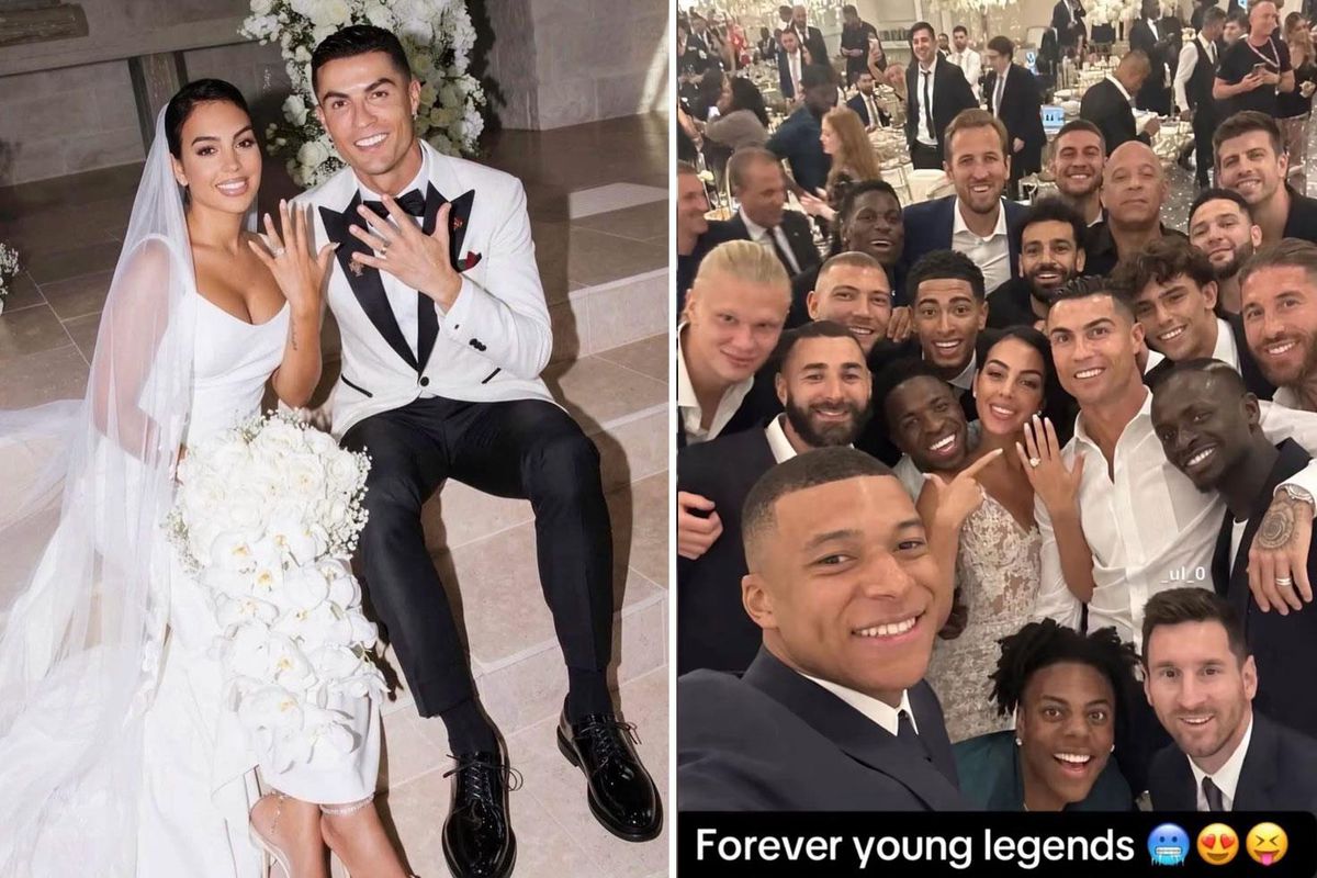Ronaldo’nun Düğün Fotoğrafı Diye Paylaşıldı! Gerçek Ortaya Çıktı