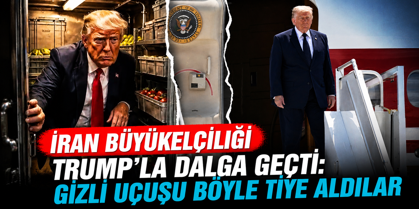 Trump’ın Gizli Ankara Operasyonu İran’ın Diline Düştü! “Çok Gizli” Kamyon Videosuyla Hedef Aldılar