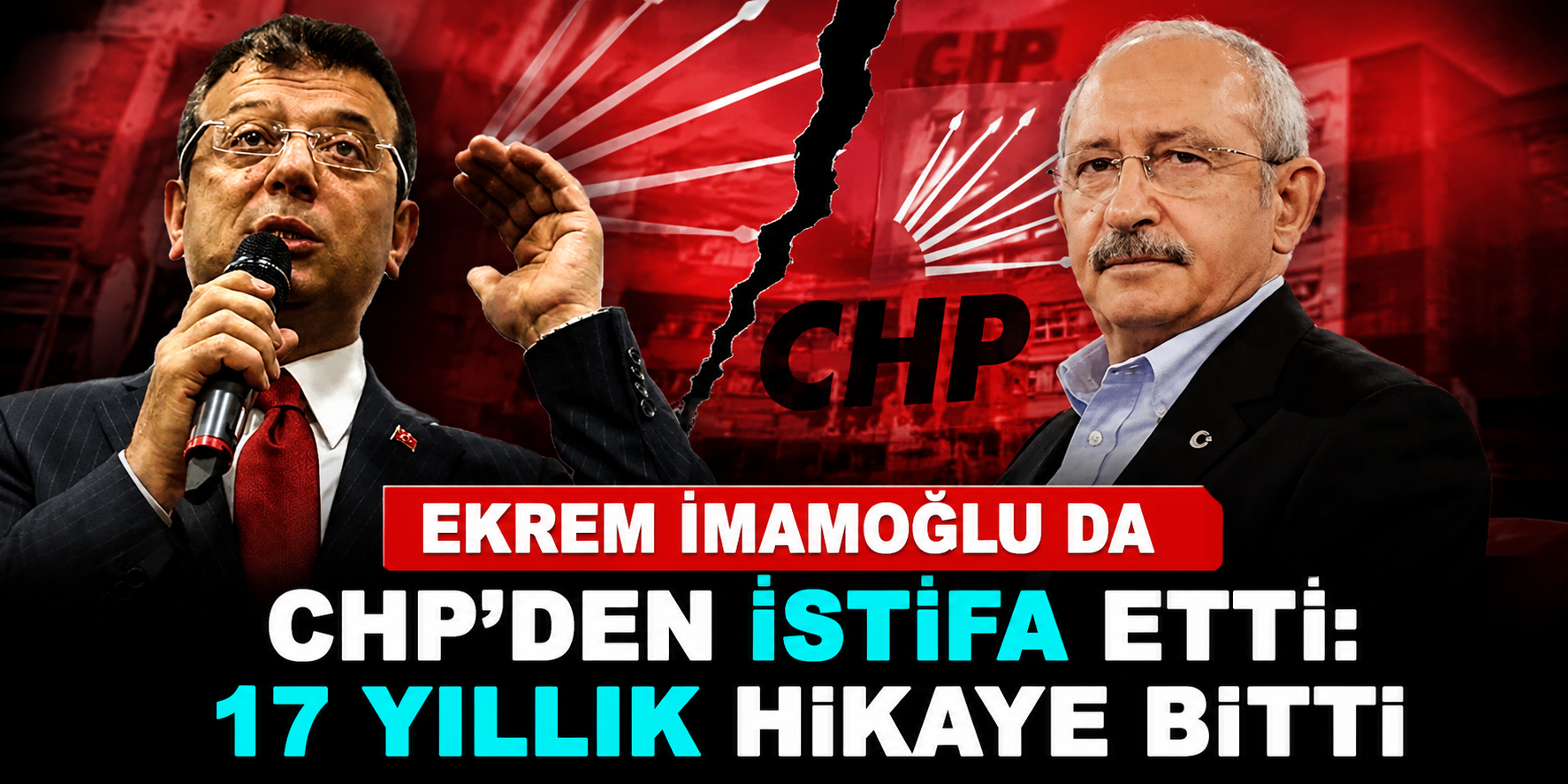 İmamoğlu CHP’den İstifa Etti! “Yeni Bir Yol Açıyoruz” Dedi, Gözler Şimdi Atacağı Adımda