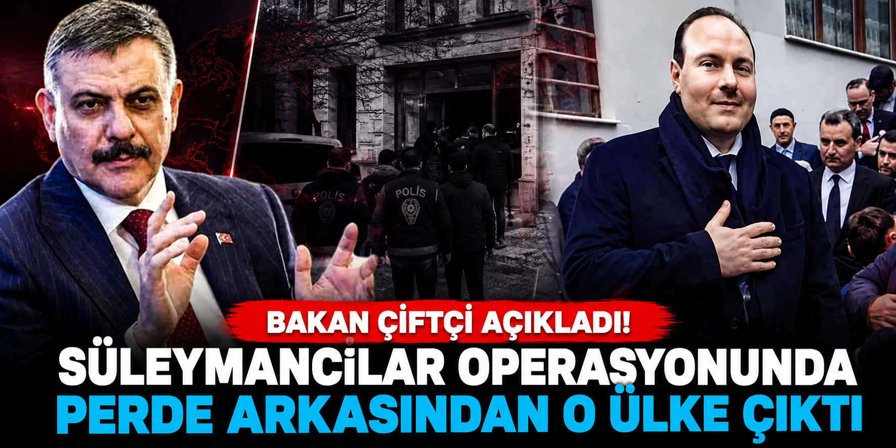 Alihan Kuriş Operasyonunda Yeni Ayrıntılar: Bakan Çiftçi, “Finansal Ayaklarına Yönelik” Diyerek Açıkladı