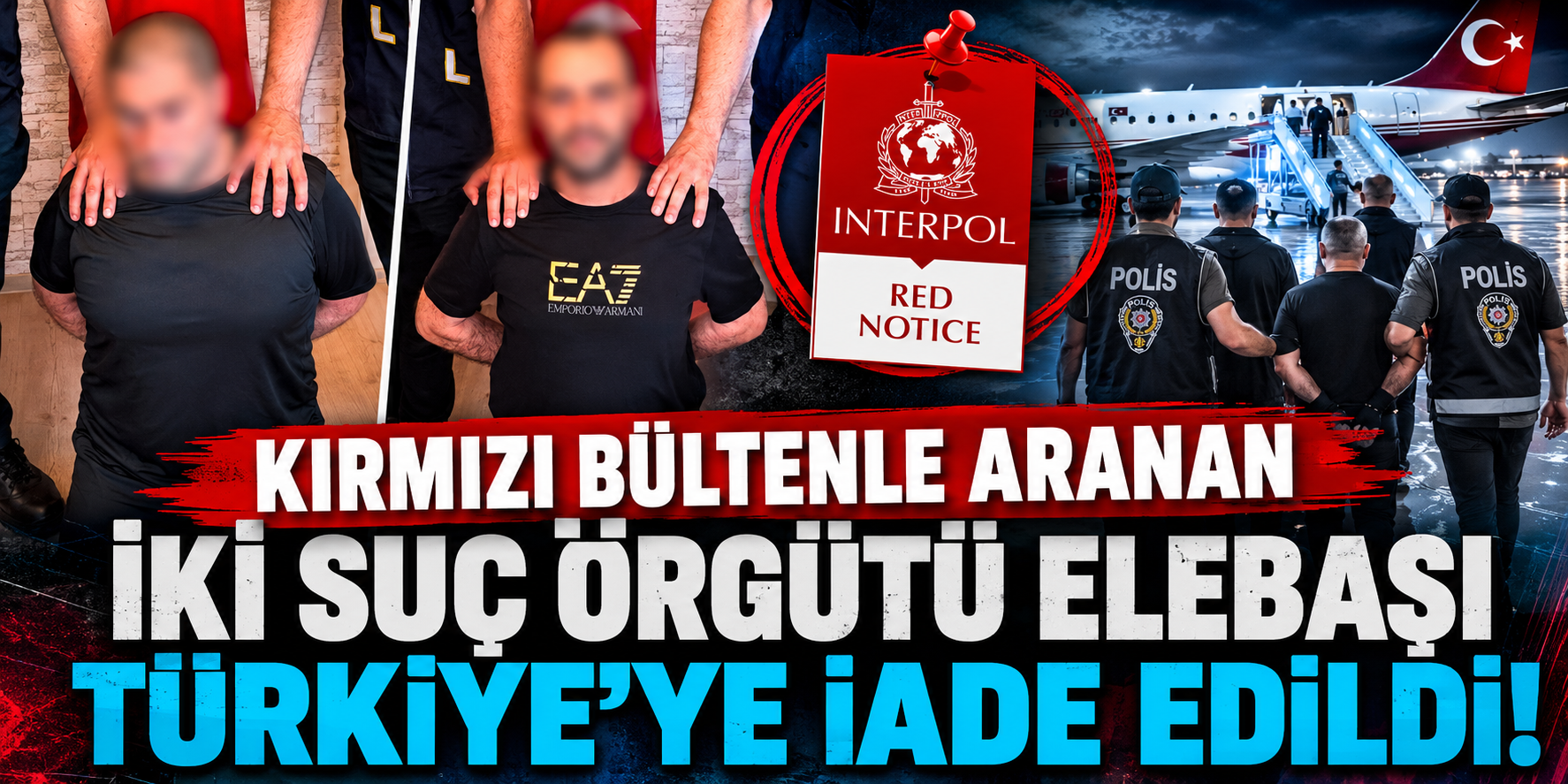 Gürcistan'da Yakalanan Ferhat Delen ve Erdoğan Aykut Türkiye'ye İade Edildi