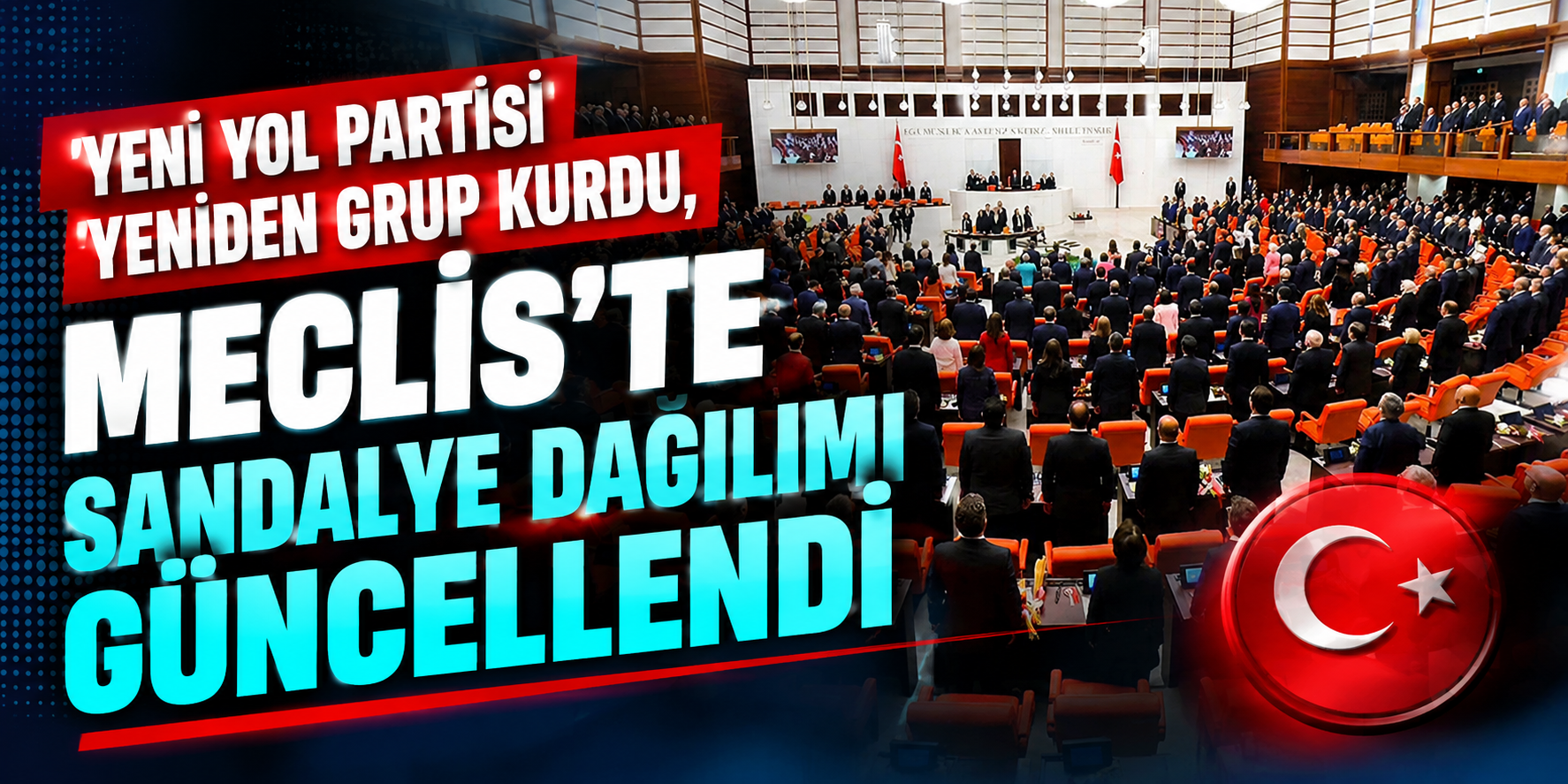 TBMM'de Sandalye Dağılımı Değişti! İstifaların Ardından Meclis'te Yeni Tablo Ortaya Çıktı