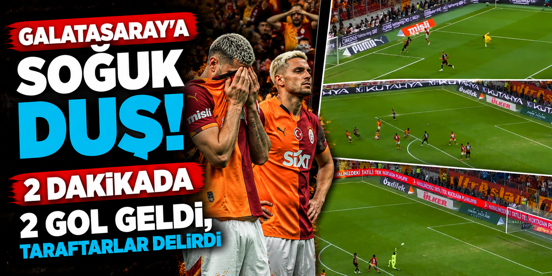 Osimhen Attı, Çorum FK 2 Dakikada Cevap Verdi! Galatasaray Tribünlerinden Yönetime Tepki