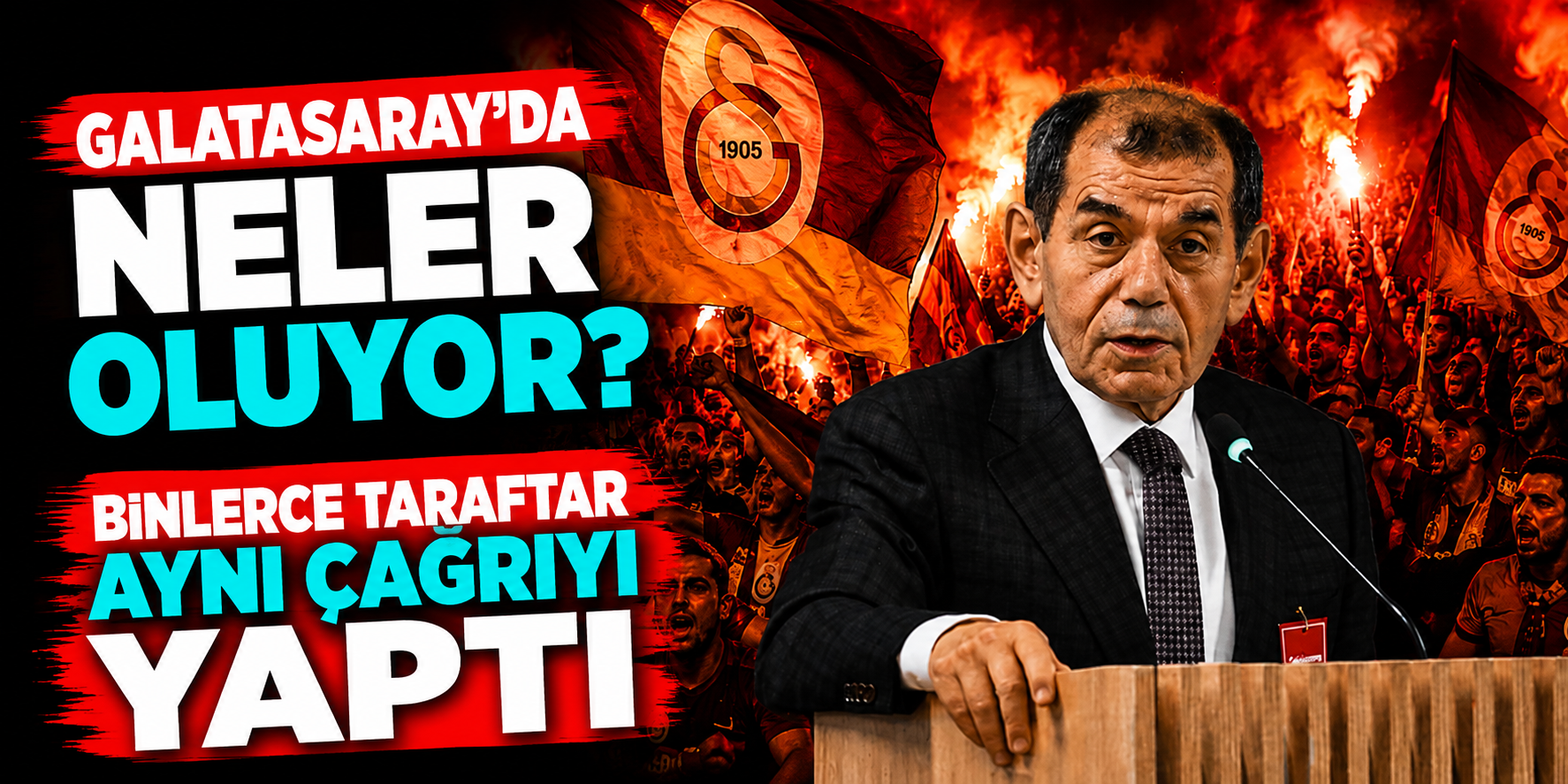Galatasaray'da Sezonun İlk Maçında Tribünler Karıştı: Dursun Özbek Yönetimine İstifa Çağrısı