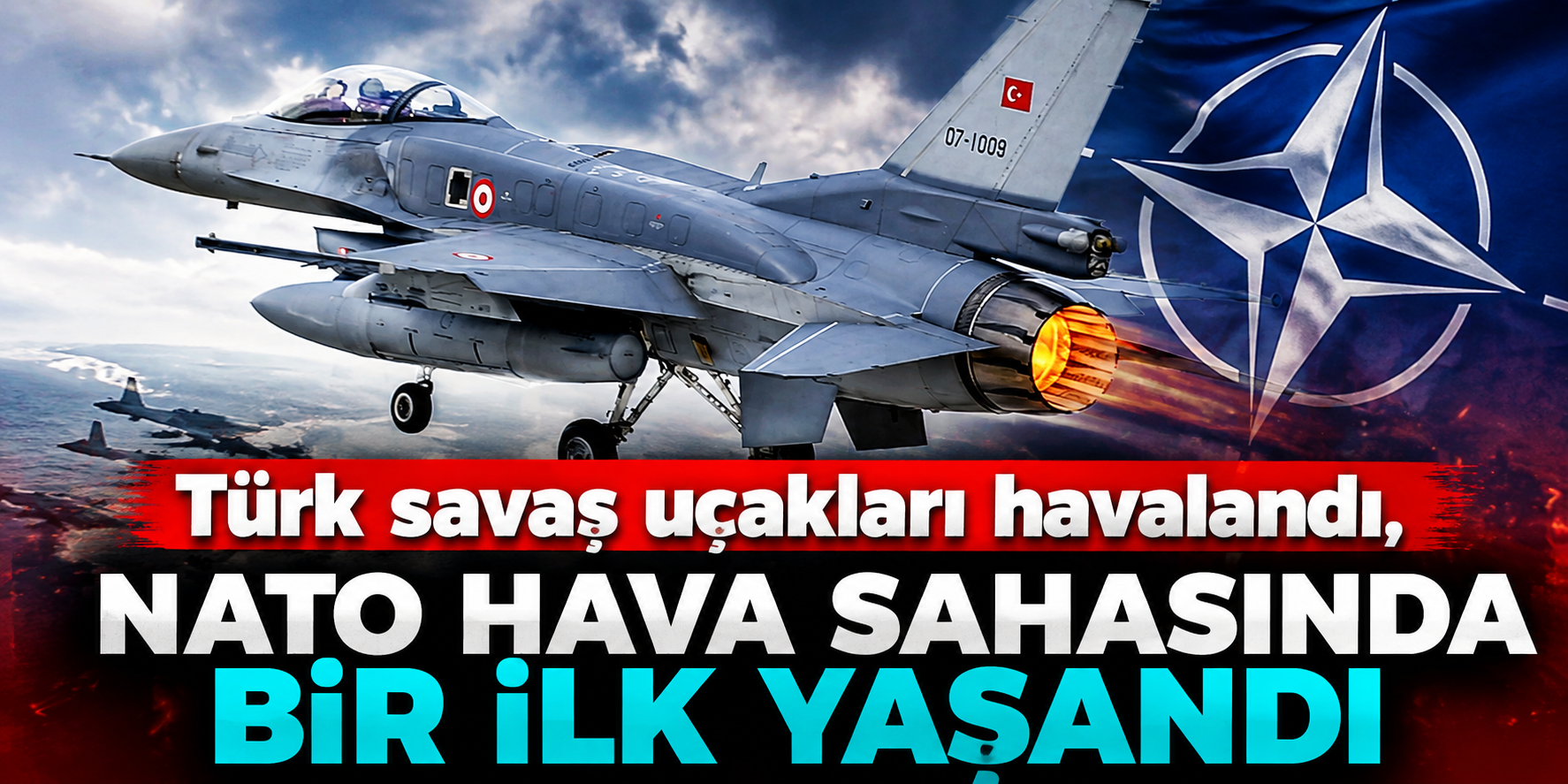 Türk F-16'ları Romanya Semalarında! NATO Faaliyetinde İlk Kez Gerçekleştirildi