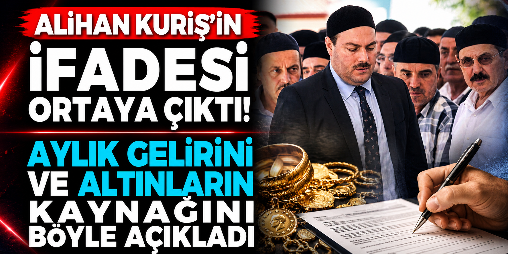 Alihan Kuriş’e Telefonundan Mal Varlığına Kadar Soruldu! Altınların Kaynağı İçin Ne Dediği Ortaya Çıktı