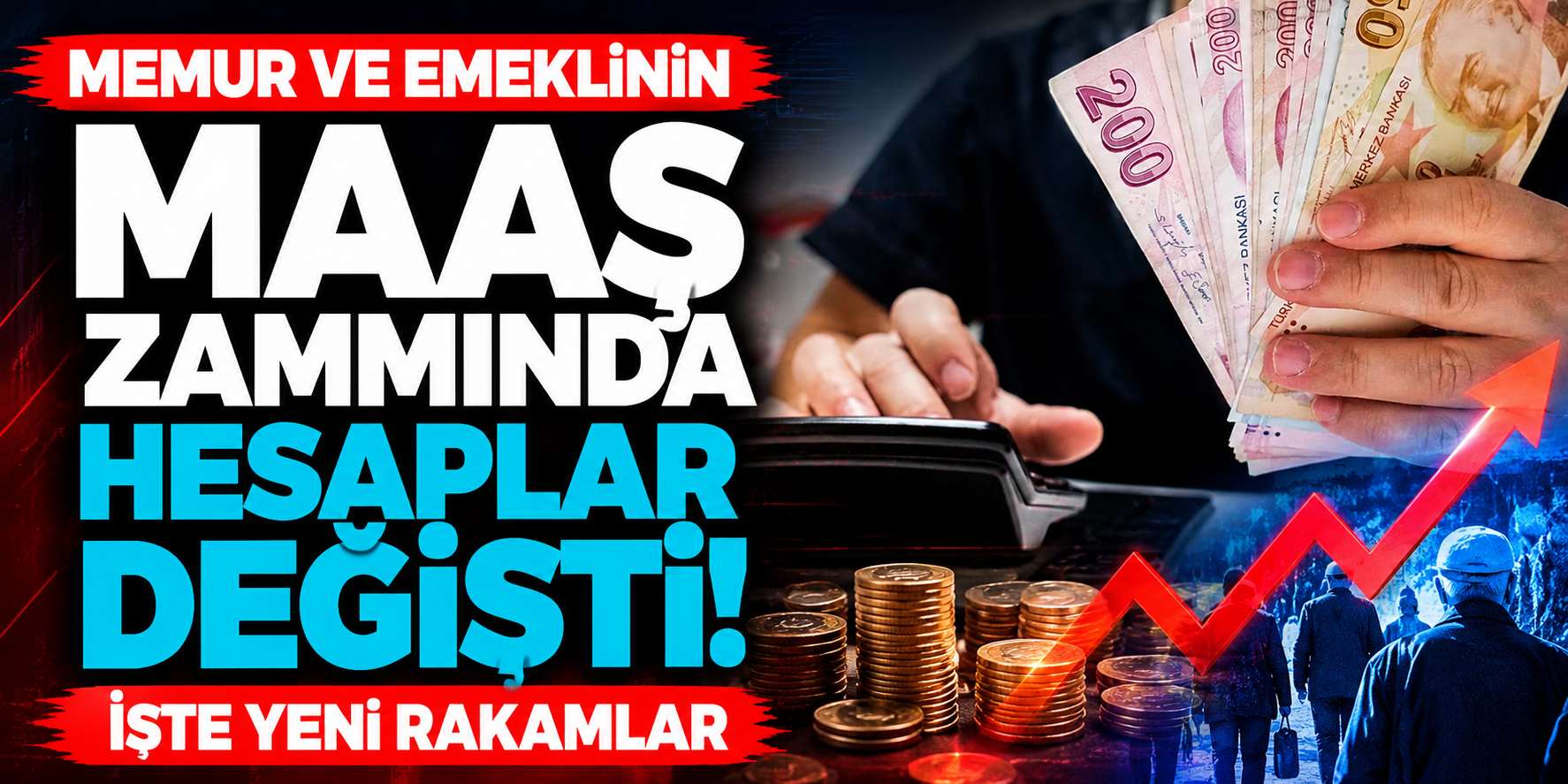 Ocak Zammında Hesaplar Yenilendi! Emekli ve Memurun Alabileceği Zam Oranları Tek Tek Ortaya Çıktı