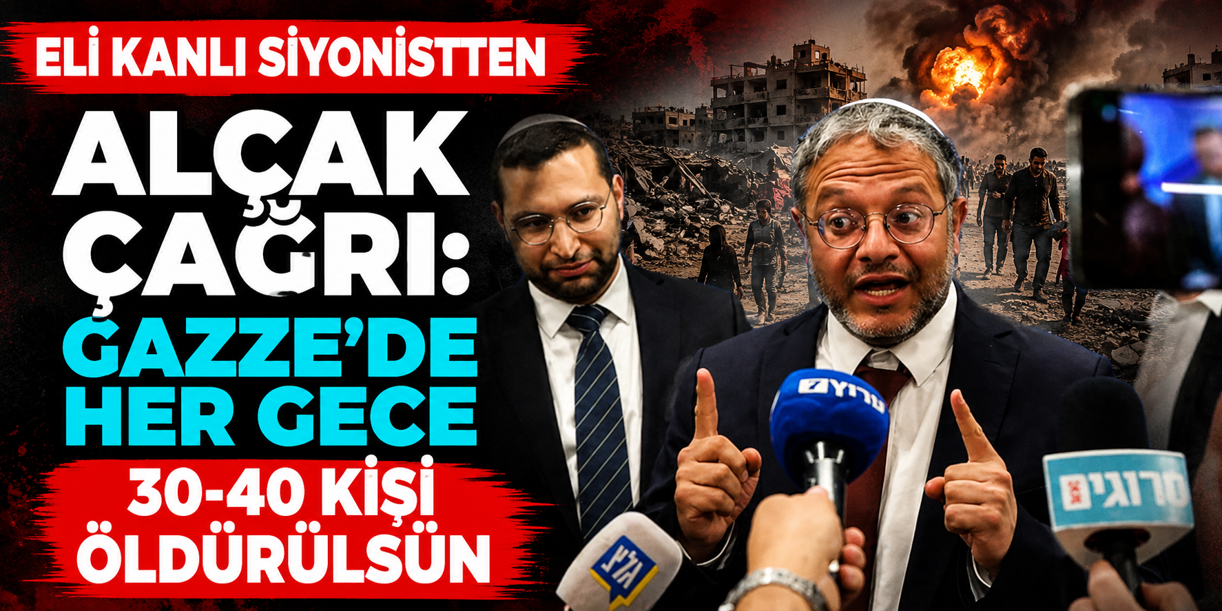 İsrailli Bakan Ben-Gvir Gazze İçin İstediği Planı Açıkladı: Yerleşim, Göç ve İdam Çağrısı