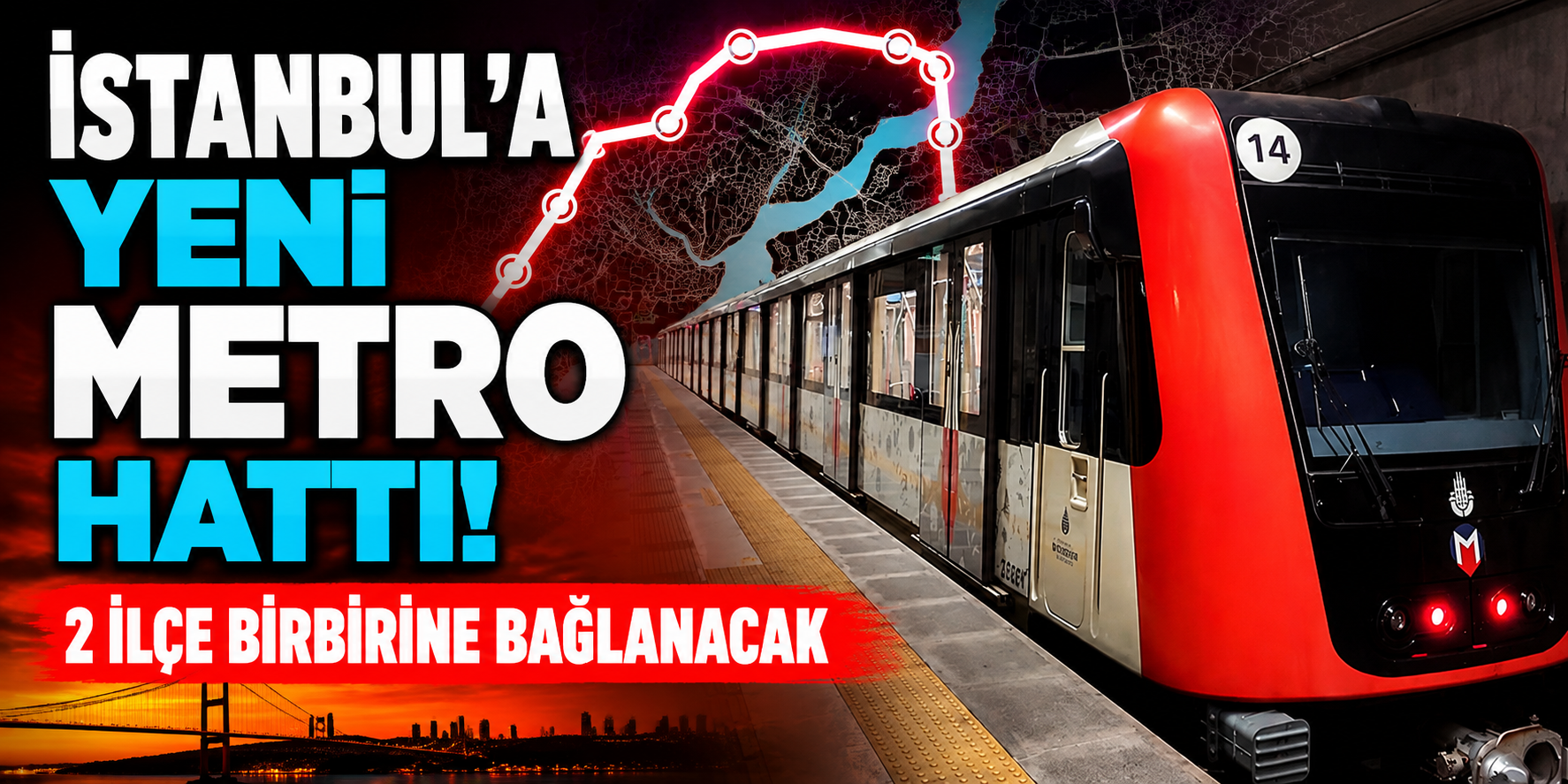 İstanbul’a Yeni Metro Hattı Geliyor! Ümraniye, Kavacık ve Beykoz’u Birbirine Bağlayacak 14 İstasyon Açıklandı