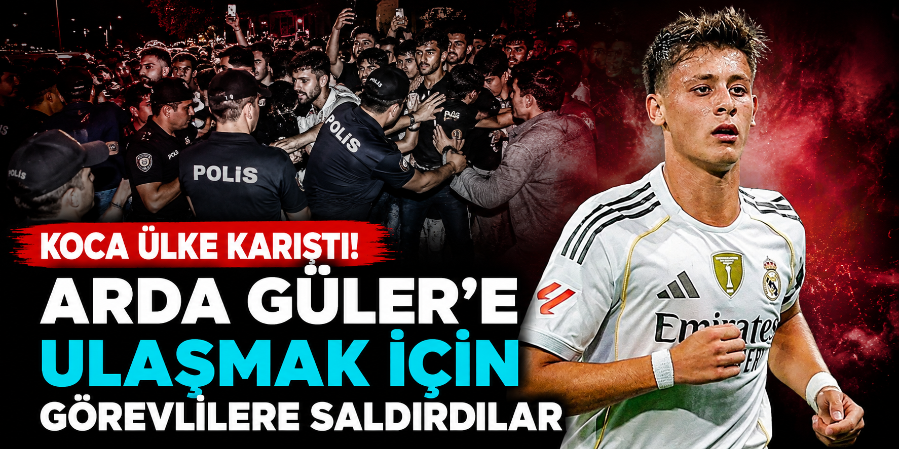 Arda Güler'i Görmek İsterken Olay Çıkardılar! Schalke 04 Tesislerinde Görevliye Saldırı