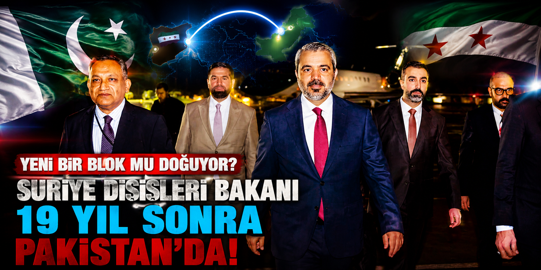 Diplomaside Yeni Sayfa Açılıyor! Suriye ile Pakistan Arasında 19 Yıl Sonra Dikkat Çeken Görüşme