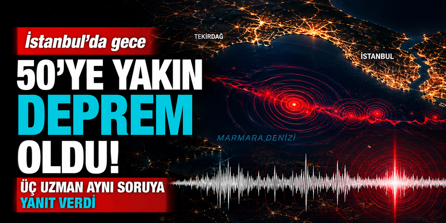 İstanbul Adalar Açıklarında 50’ye Yakın Deprem! Üç Uzman Peş Peşe Gelen Sarsıntıları Değerlendirdi