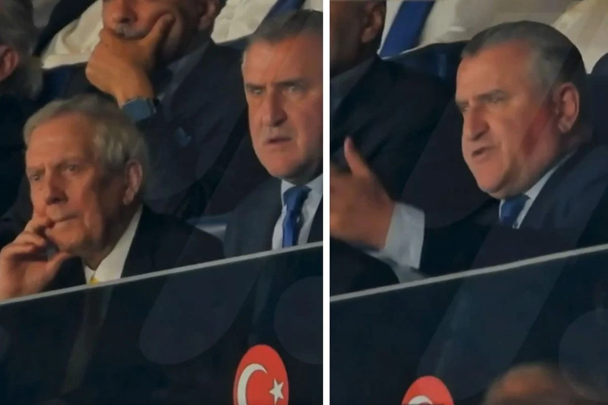 Lyon Maçında Aziz Yıldırım Detayı: Yanındaki Osman Aşkın Bak’a Rağmen Gözünü Sahadan Ayırmadı