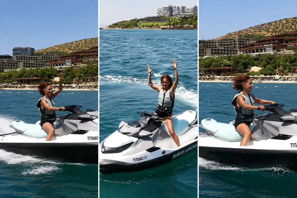 Yıldız Tilbe'den Bodrum'da Jet Ski Şovu! “Yapay Zekâ” Yorumlarına “Vınnn” Notuyla Yanıt Verdi
