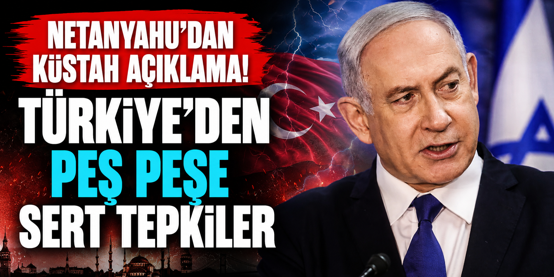 İsrail'den Erdoğan'ı Hedef Alan Çok Sert Açıklama! Ankara'dan Yanıt Gecikmedi