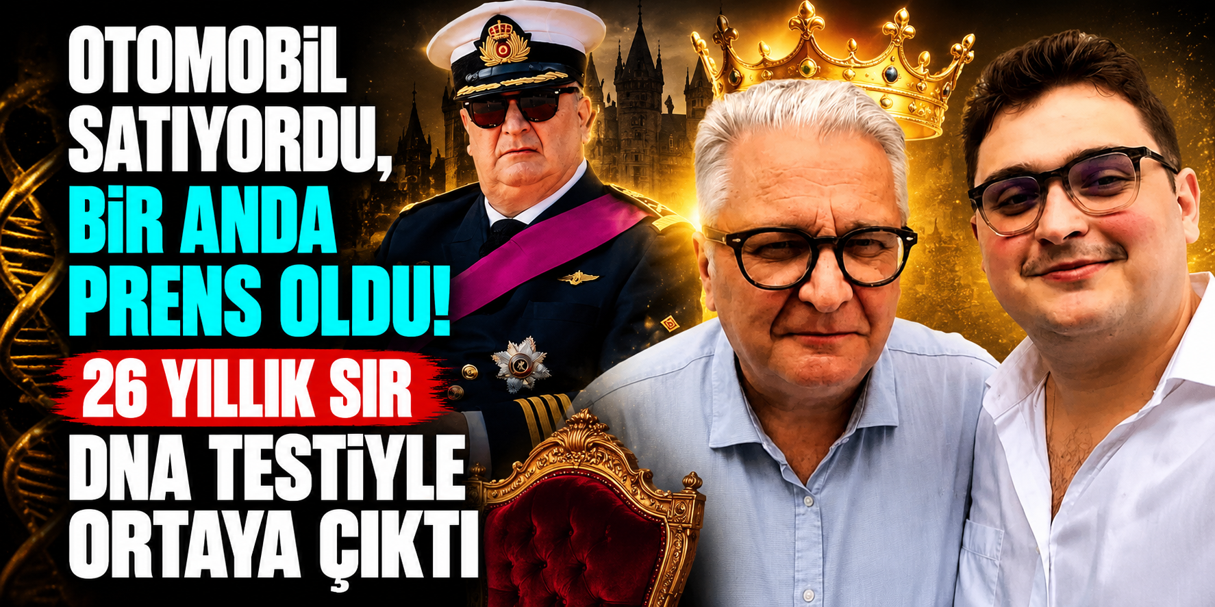 26 Yıl Sonra Gelen Gerçek Hayatını Değiştirdi! Otomobil Satıcısının Babası Belçika Prensi Çıktı