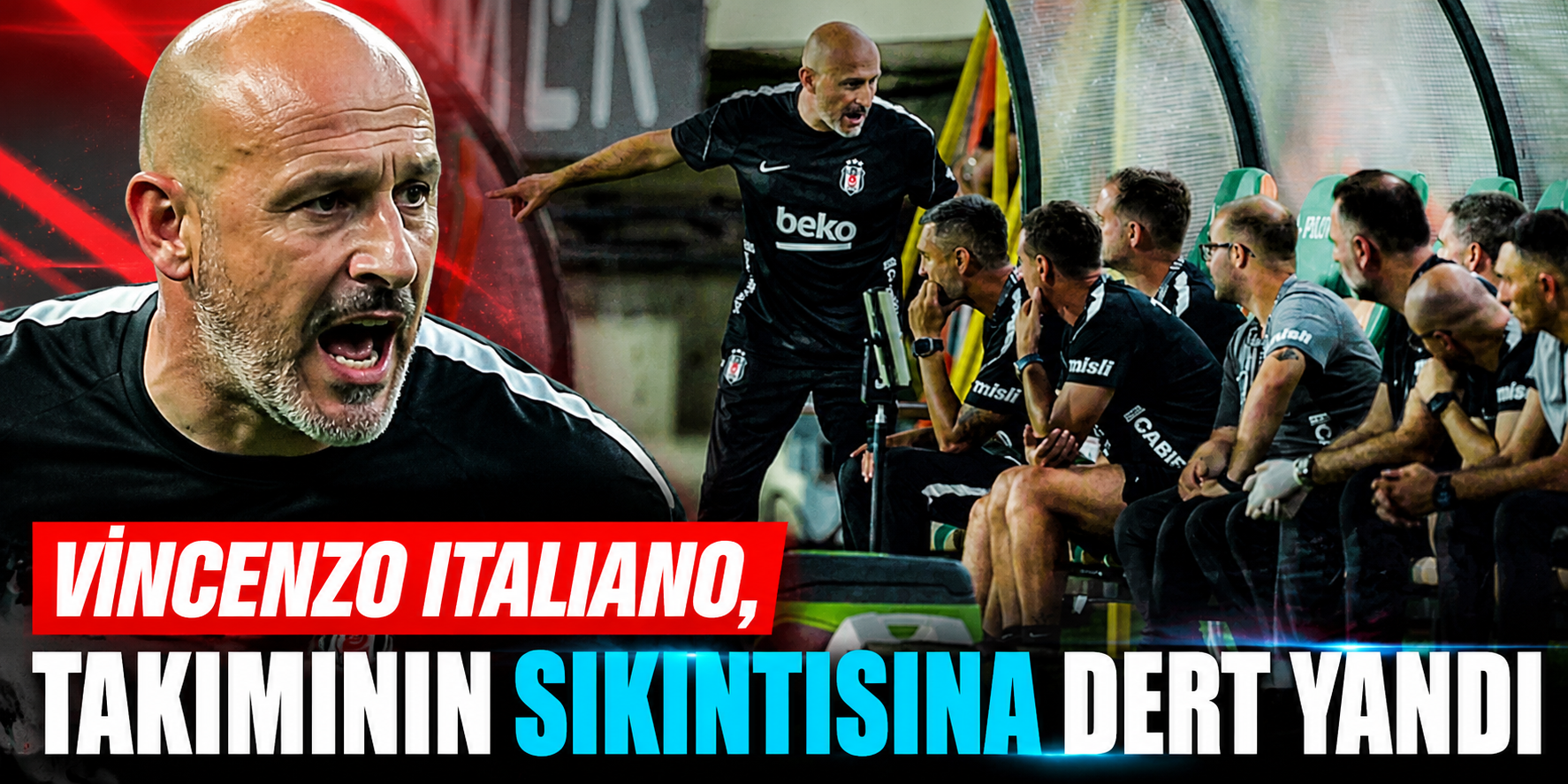 Beşiktaş'ta yenilgi sonrası Italiano sorunu açıkladı: Gol atamıyoruz