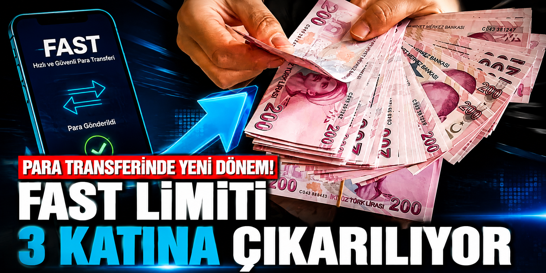 Banka Hesabı Olan Milyonları İlgilendiriyor! FAST'ta 100 Bin TL Sınırı Kalkıyor, İşte Yeni Limit