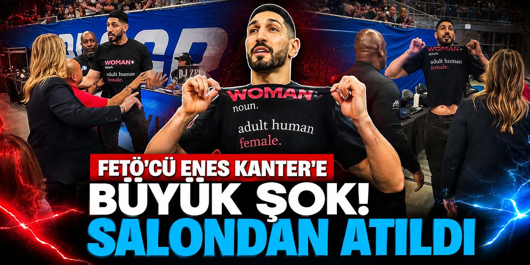 Indiana Fever-Chicago Sky Maçında Tansiyon Yükseldi! Enes Kanter Salondan Çıkarıldı