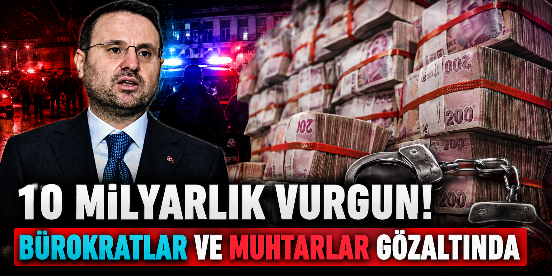 Antalya'da 10 Milyar TL'lik Hazine Arazisi Operasyonu! Bürokratlar ve Muhtarlar Gözaltında