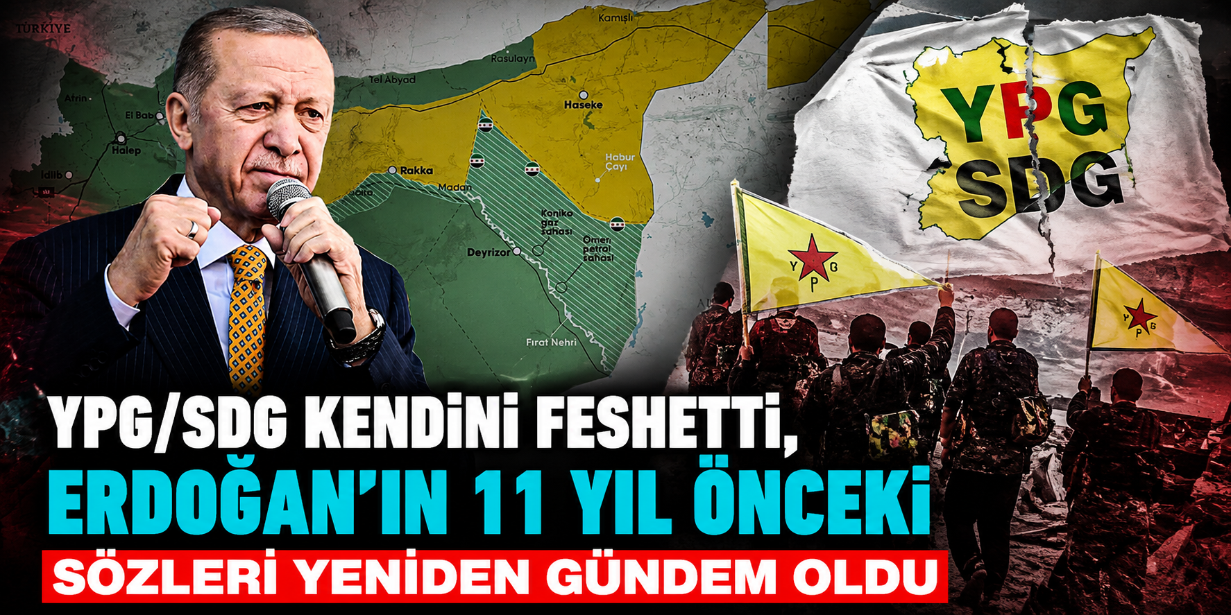 Şam'dan Gelen Açıklama Sonrası Gözler Ankara'ya Çevrildi! Erdoğan'ın 2015'teki Sözleri Gündem Oldu