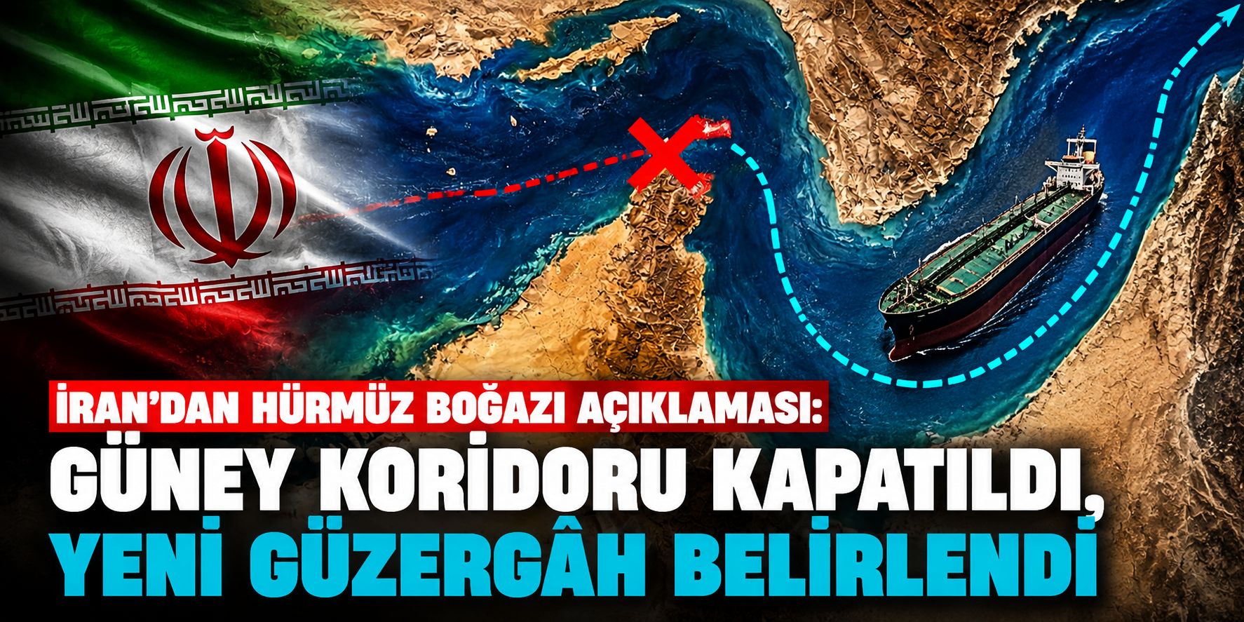 İran'dan Hürmüz Boğazı Açıklaması: Güney Koridoru Kapatıldı, Yeni Güzergâh Belirlendi