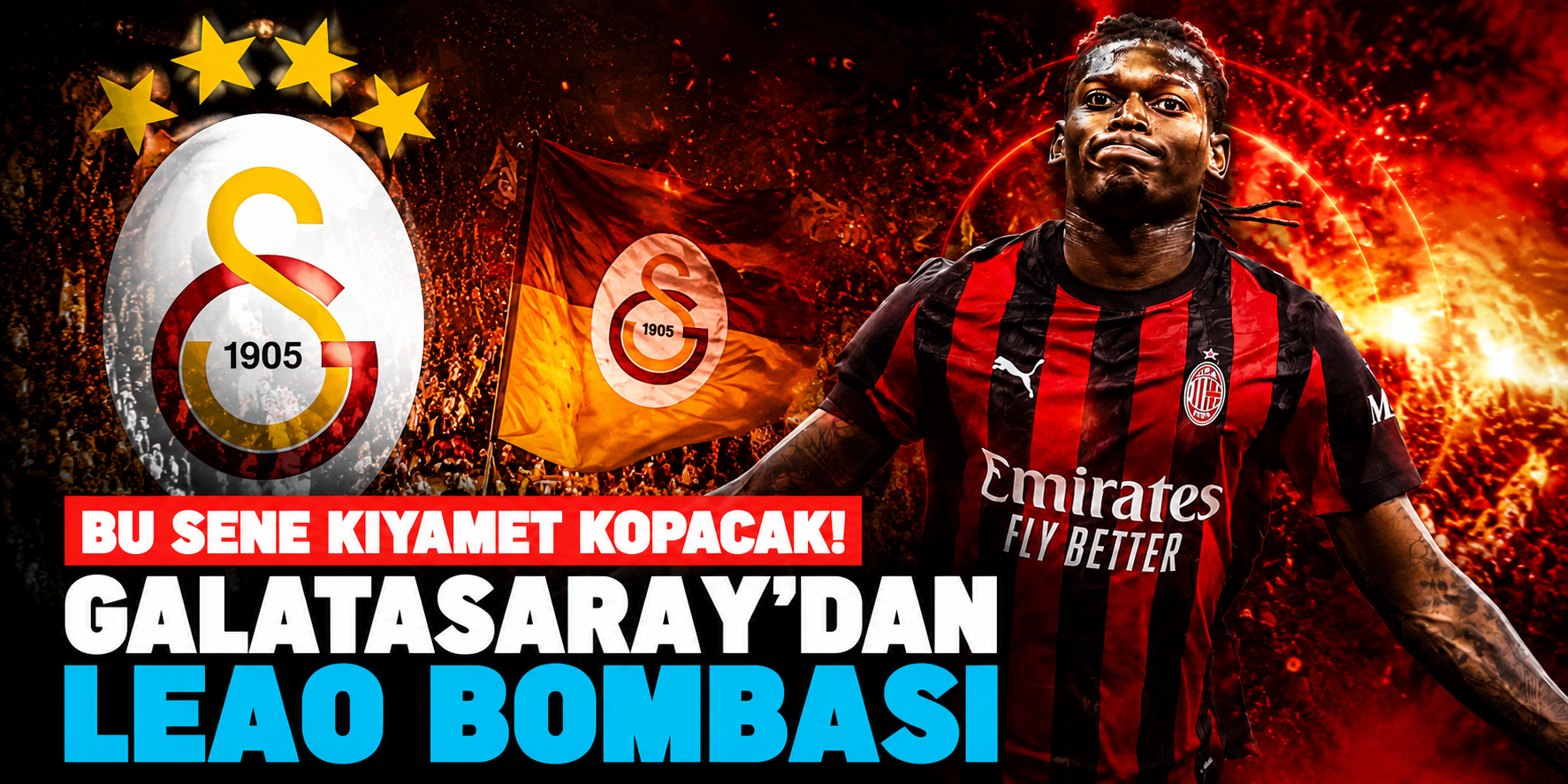 Galatasaray Rafael Leao İçin Masada! 12 Milyon Euroluk Anlaşma İddiası