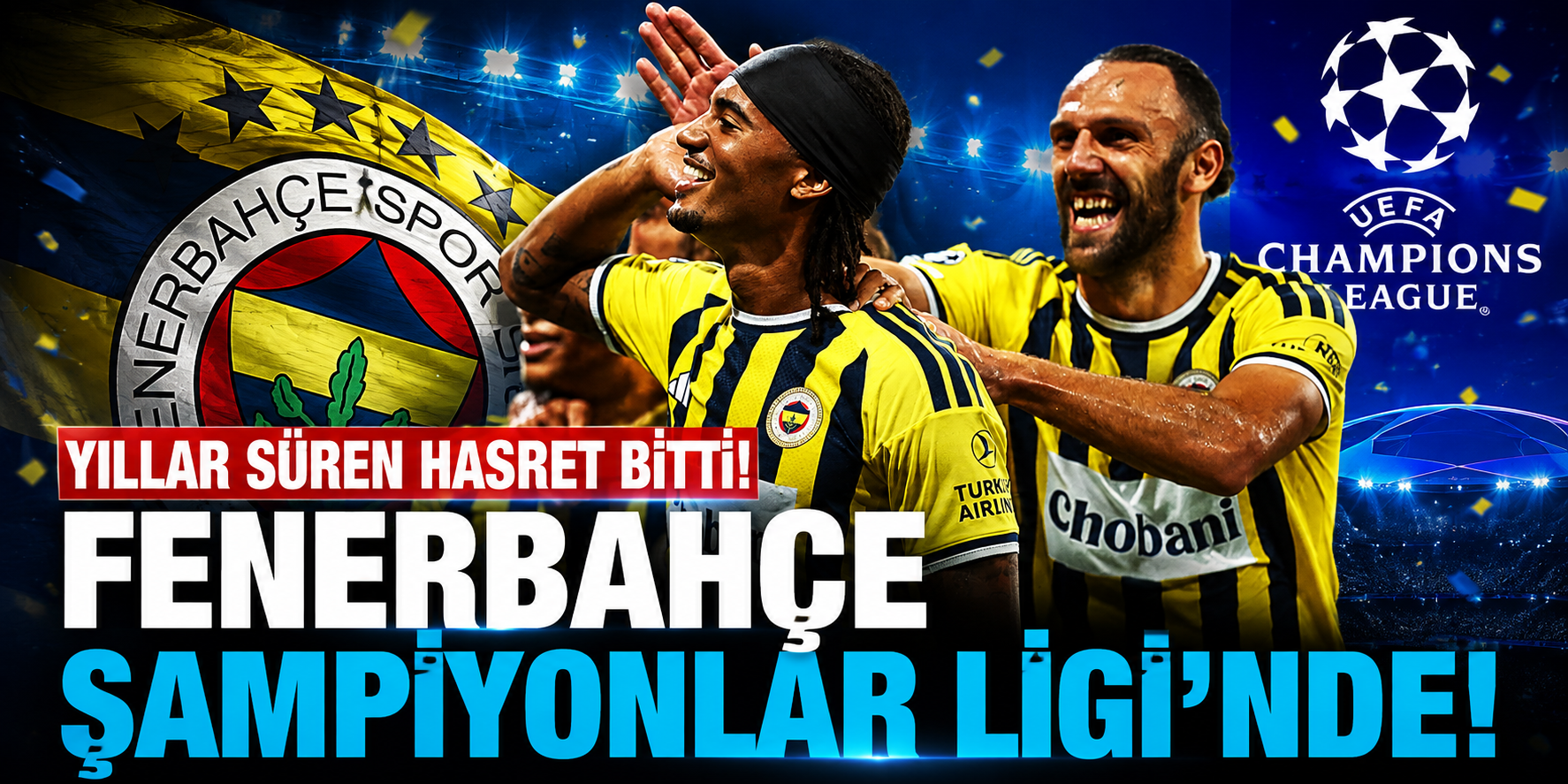 Fenerbahçe 18 Yıllık Hasreti Bitirdi! Lyon'u Fransa'da Devirdi, Şampiyonlar Ligi'ne Yükseldi
