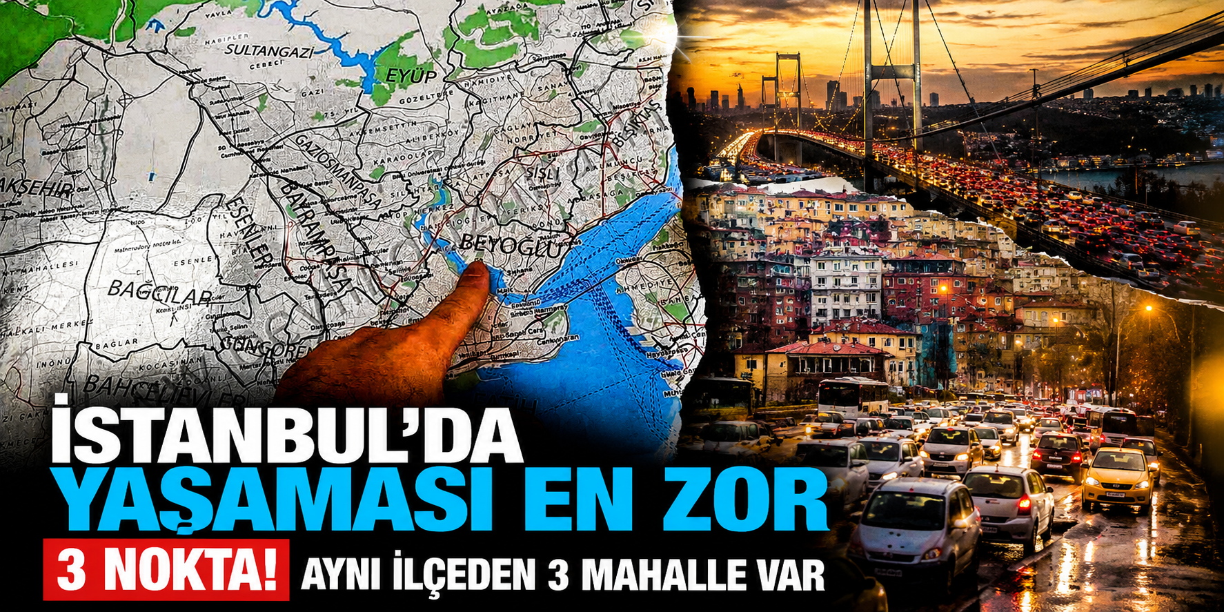 İstanbul'da Yaşam Kalitesi Haritası Şaşırttı! Listenin Son Sırasındaki Mahalle 0,0 Puan Aldı