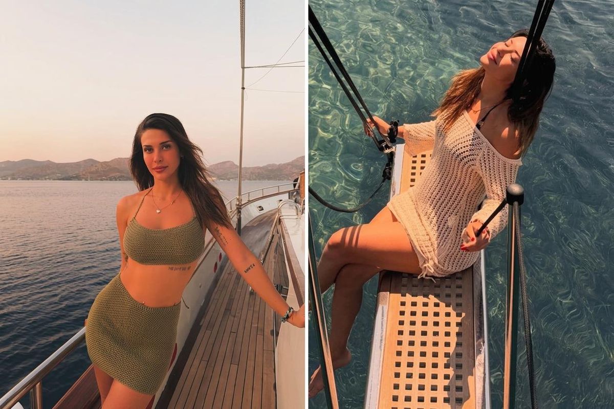 Devrim Özkan'dan Tatil Pozları! Sahil ve Tekne Keyfini Takipçileriyle Paylaştı