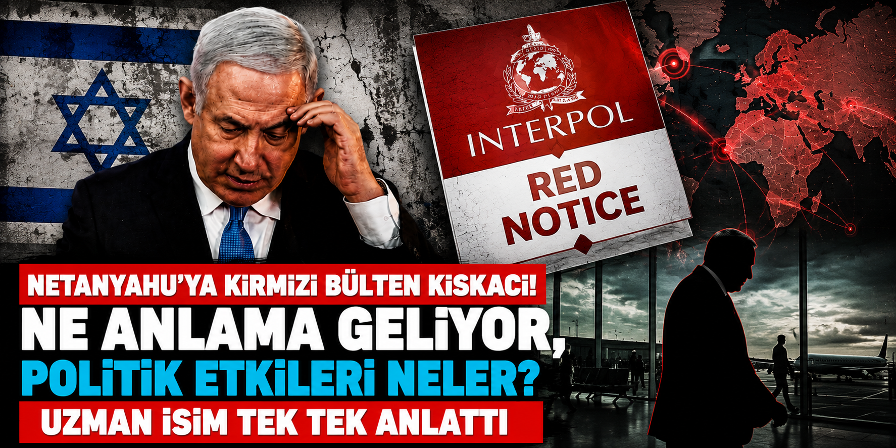 Türkiye'den Netanyahu İçin Interpol Hamlesi: Kırmızı Bülten Çıkarsa Ne Olacak?