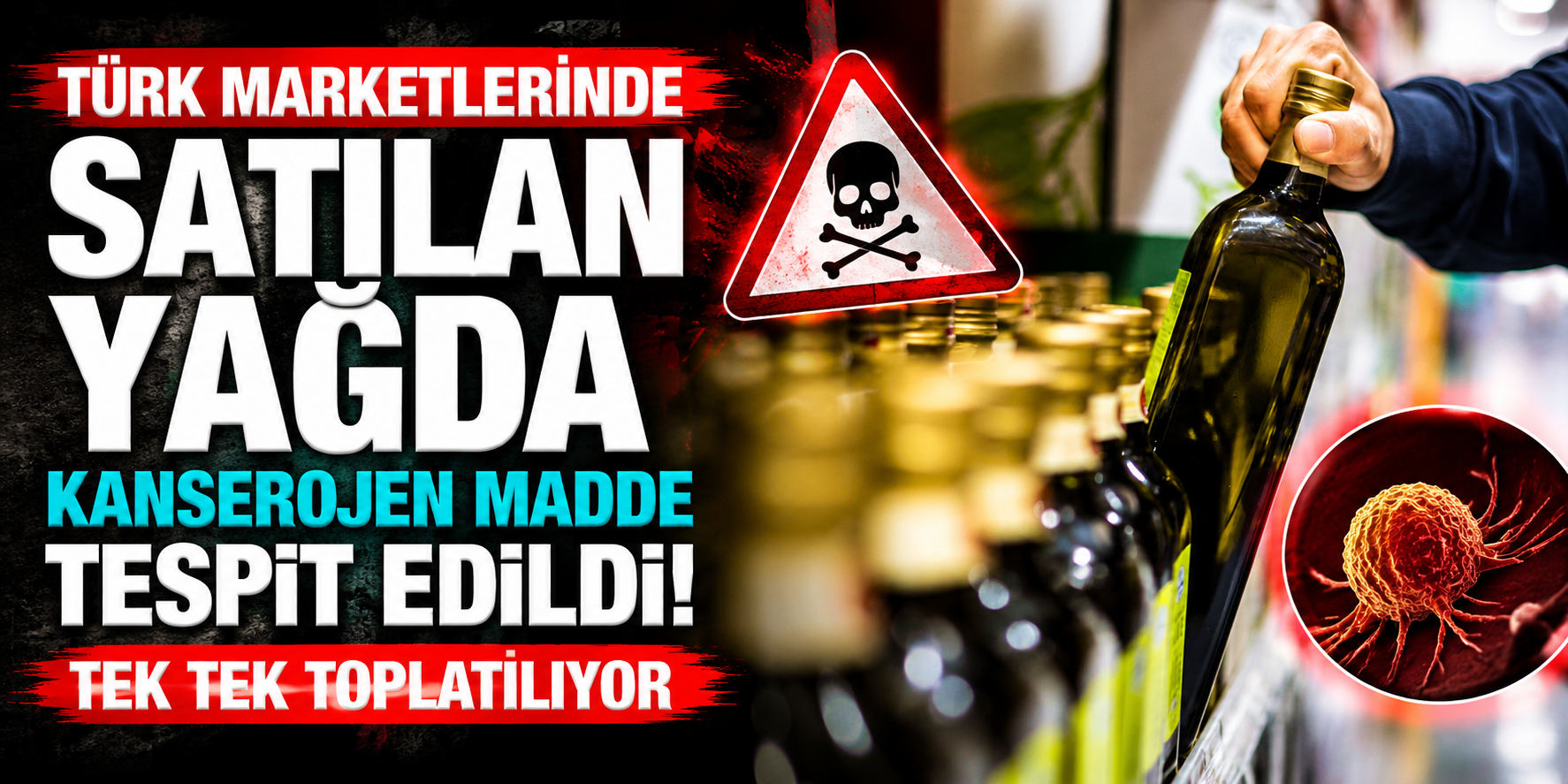 Almanya'da Trilya Marka Zeytin Posası Yağı Geri Çağrıldı: Tüketicilere "Kullanmayın" Uyarısı