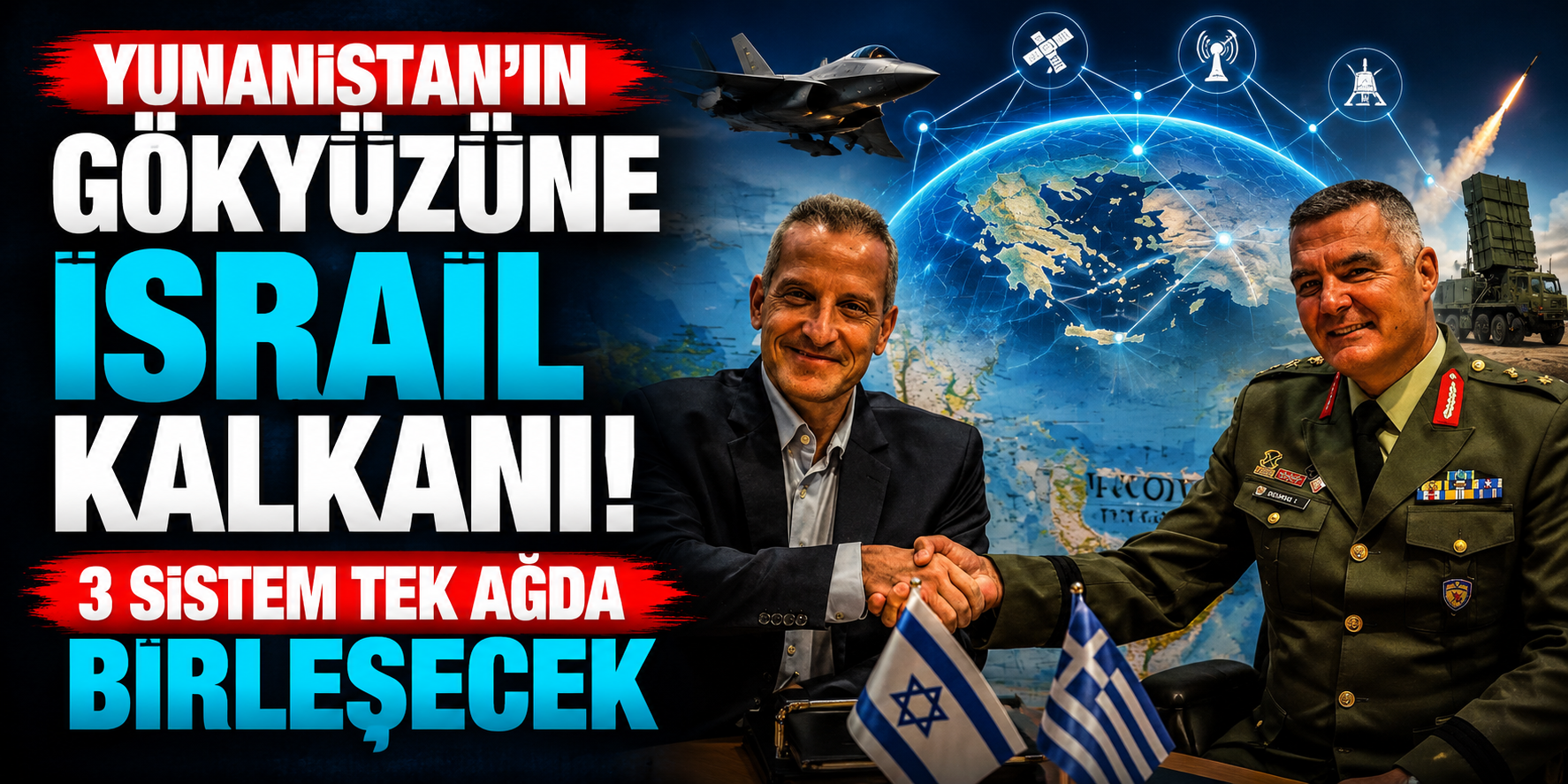 Tel Aviv'de Milyarlarca Euroluk Savunma Anlaşması: Yunanistan'a Aşil Kalkanı Kurulacak