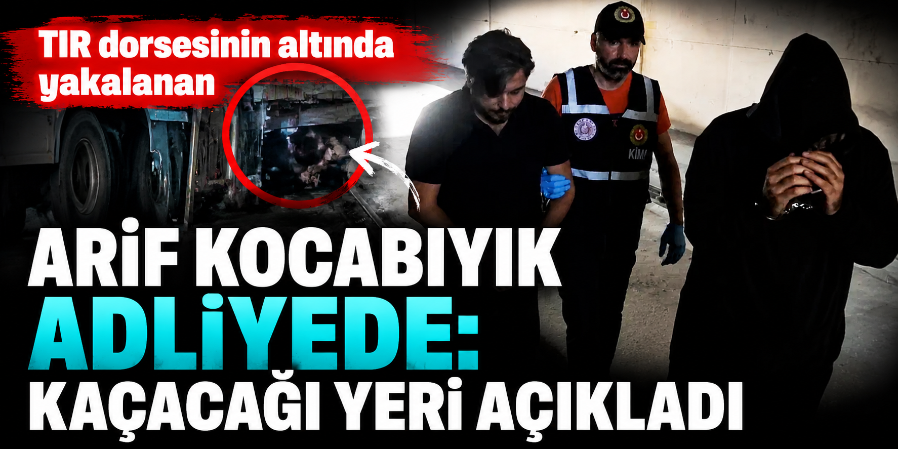 Kapıkule'de Yakalanan Arif Kocabıyık Adliyeye Sevk Edildi: “Anamur” Cevabı Dikkat Çekti