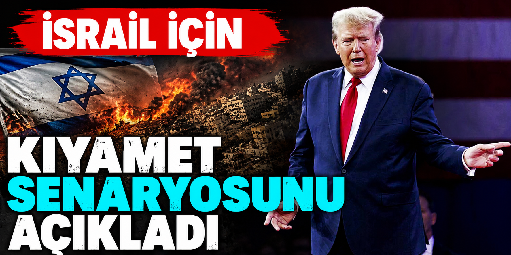 Trump'tan İran'a Nükleer Silah Resti: “İsrail Diye Bir Ülke Olmazdı”