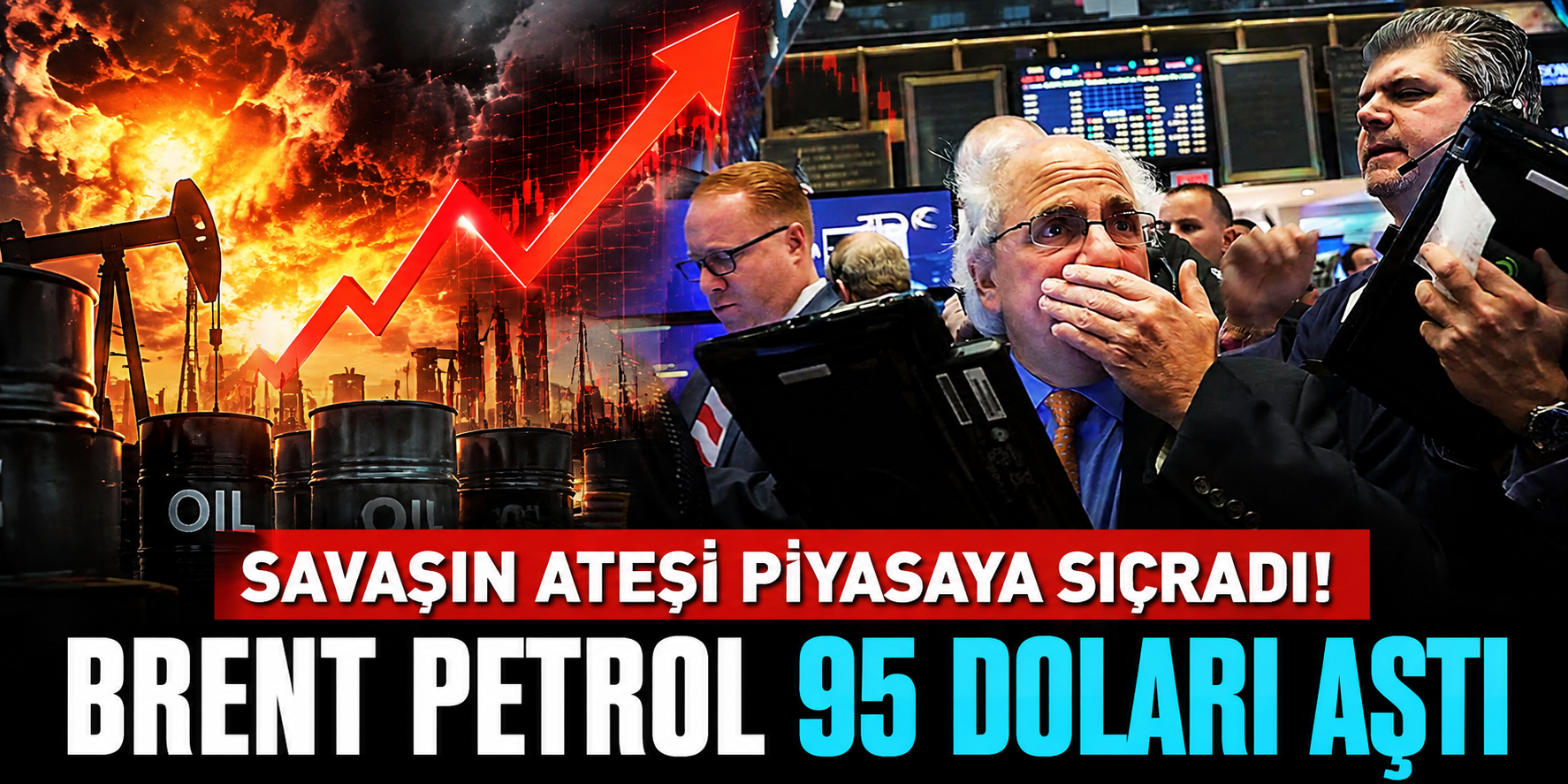 Petrol Fiyatlarında Savaş Alarmı! Brent 95 Doları Aştı, Gözler Hürmüz Boğazı'nda