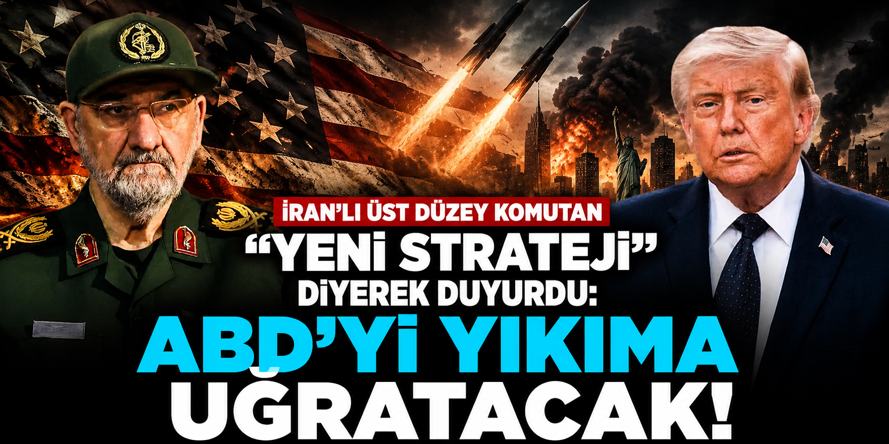 İran’dan ABD’ye Çok Sert Tehdit: “Yeni Stratejimiz Temellerinizi Sarsacak, Yıkıma Uğrayacaksınız”