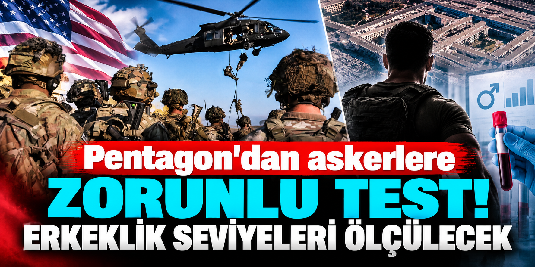 Pentagon'dan ABD Askerleri İçin Yeni Sağlık Kararı! 30 Yaş Üzerindeki Erkeklere Test Zorunluluğu