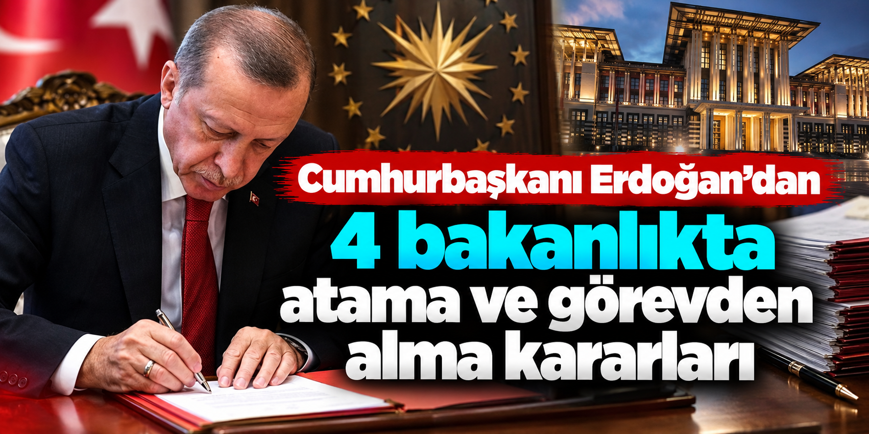 Erdoğan’ın İmzasıyla Kamuda Yeni Atamalar! İl Müdürleri Değişti, Görevden Almalar Yapıldı