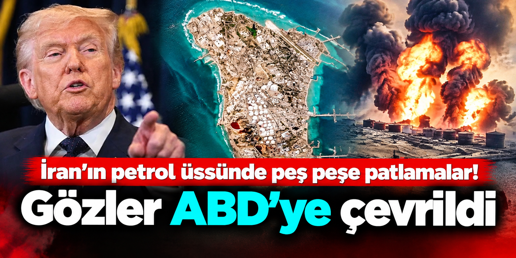 Basra Körfezi’nde Geceyi Hareketlendiren Patlamalar! İran’dan Hark Adası İçin Dikkat Çeken İddia