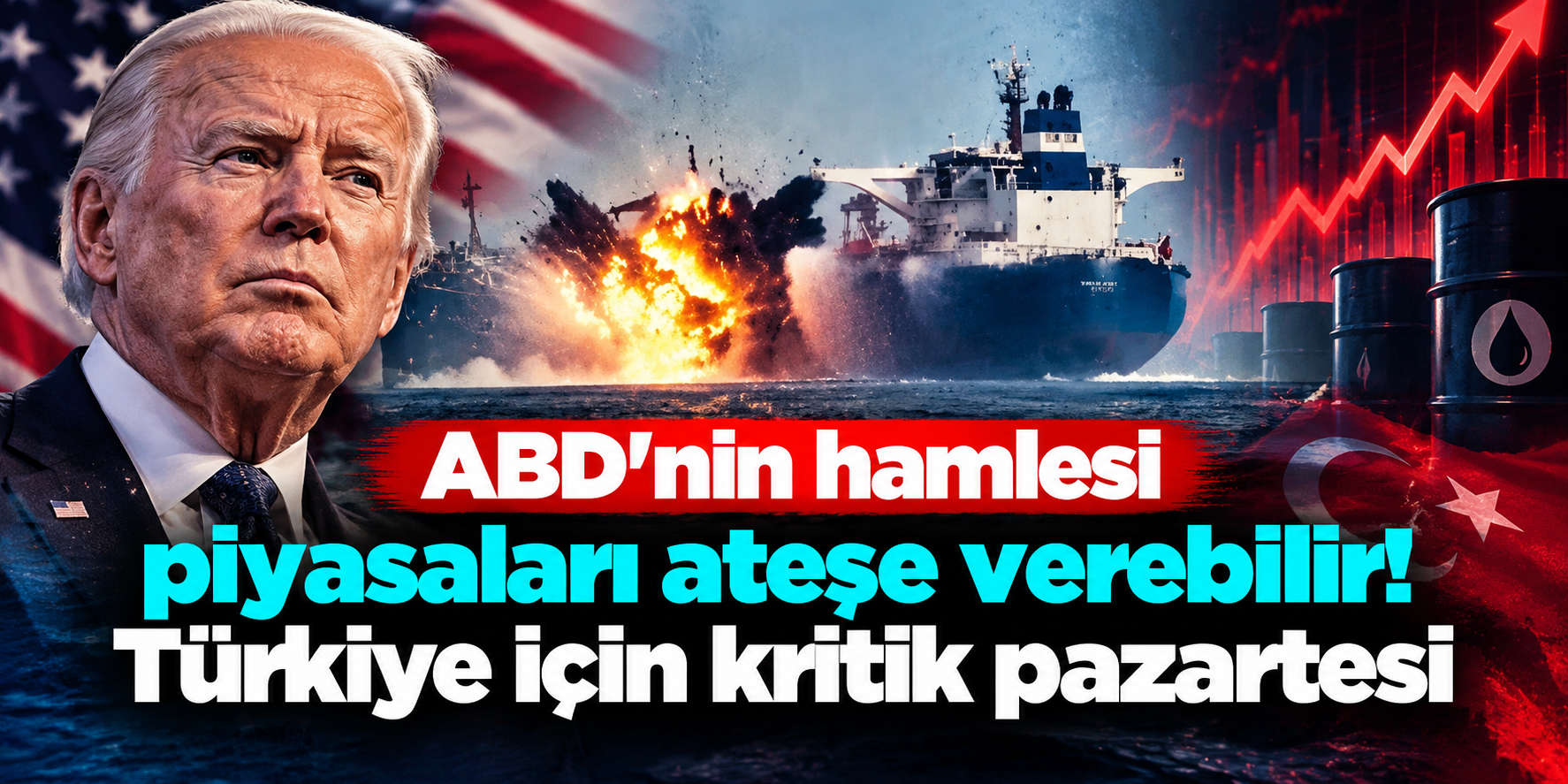 ABD İran’ın 3 Petrol Tankerini Vurdu! Petrol Piyasasında Gözler Yeni Haftanın İlk Fiyatlamasında