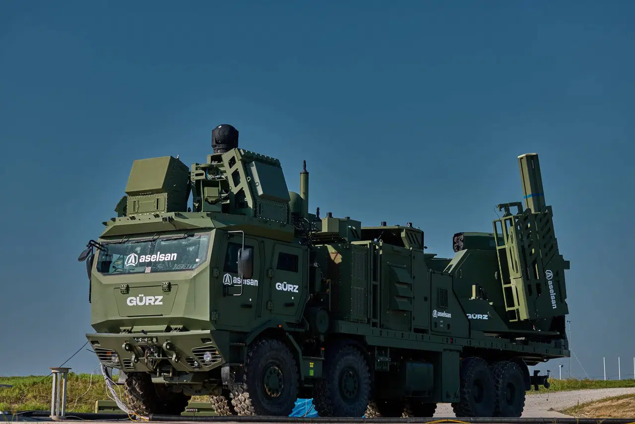 Tek Araçta Top, Füze ve AESA Radar! ASELSAN’ın GÜRZ Sistemi Sahada