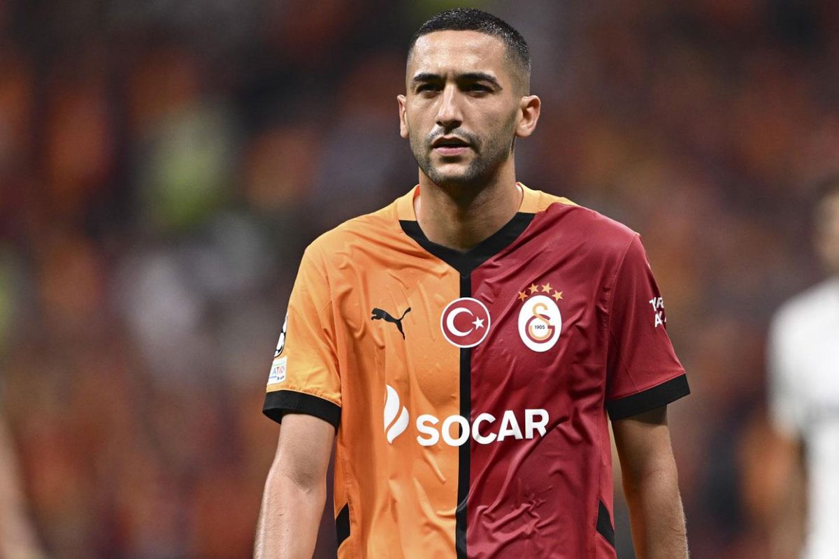 Galatasaray'dan Ayrıldıktan Sonra Rotayı Değiştirdi! Hakim Ziyech Brezilya'ya Gidiyor