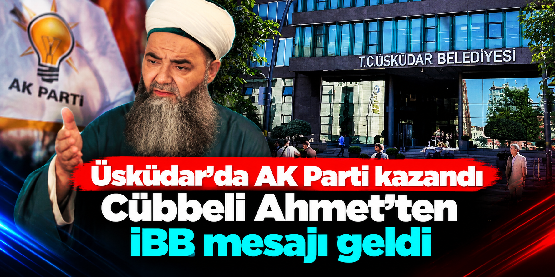 Üsküdar'daki Seçimin Ardından Cübbeli Ahmet'ten Dikkat Çeken İstanbul Çıkışı! “Sürurumuzu İtmam Eylesin”