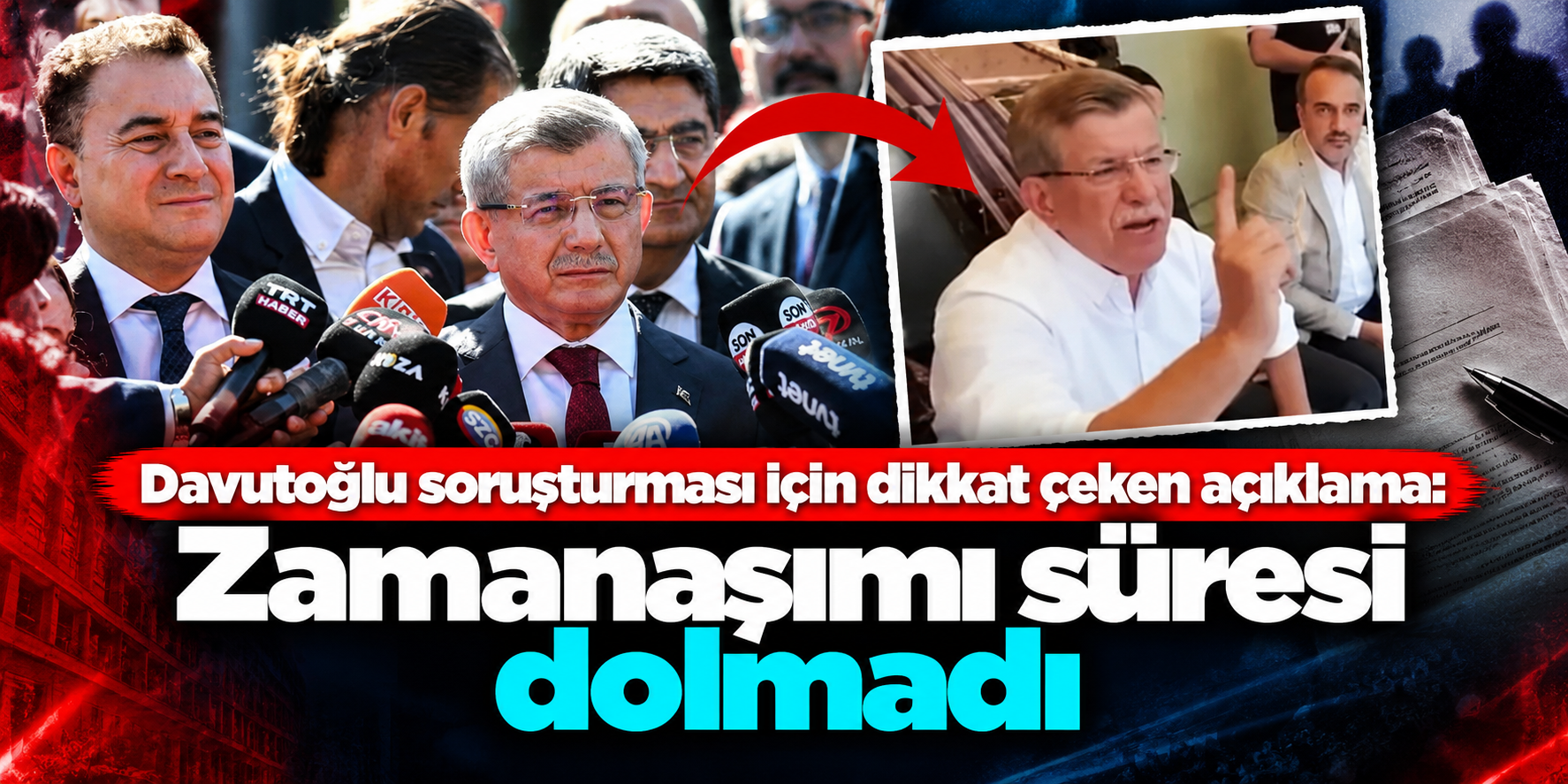Ahmet Davutoğlu’nun 2021’deki Konuşması İçin Soruşturma: “Neden Şimdi?” Sorusuna Akın Gürlek’ten Yanıt