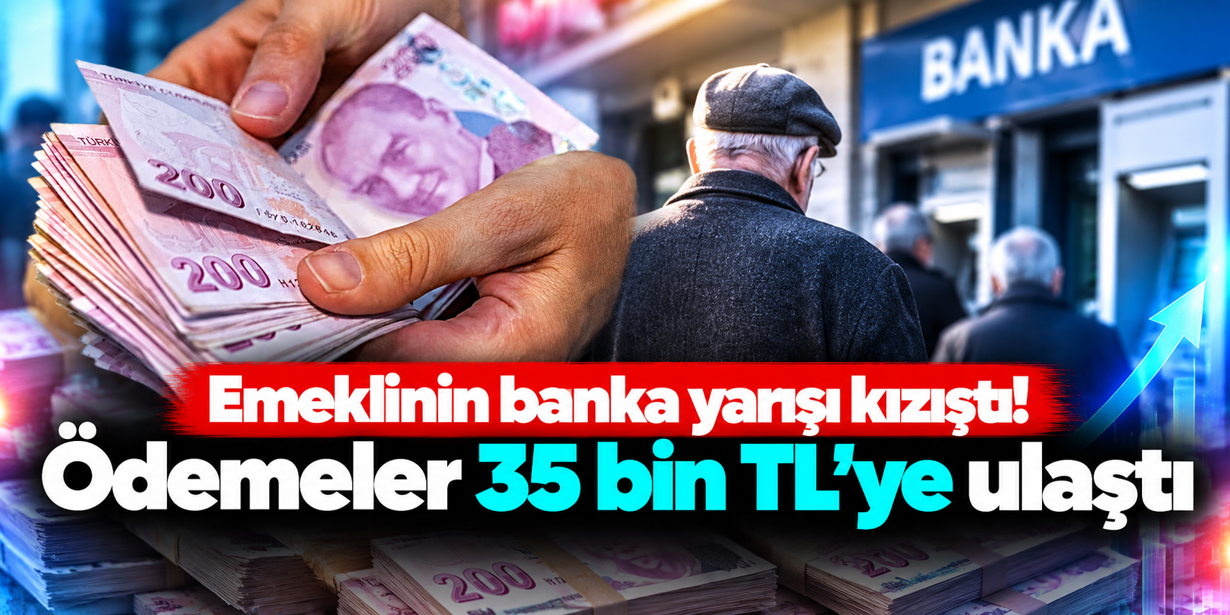 Emekliler Dikkat: Bankalar Promosyonları Güncelledi, Toplam Ödeme 35 Bin TL’ye Çıktı