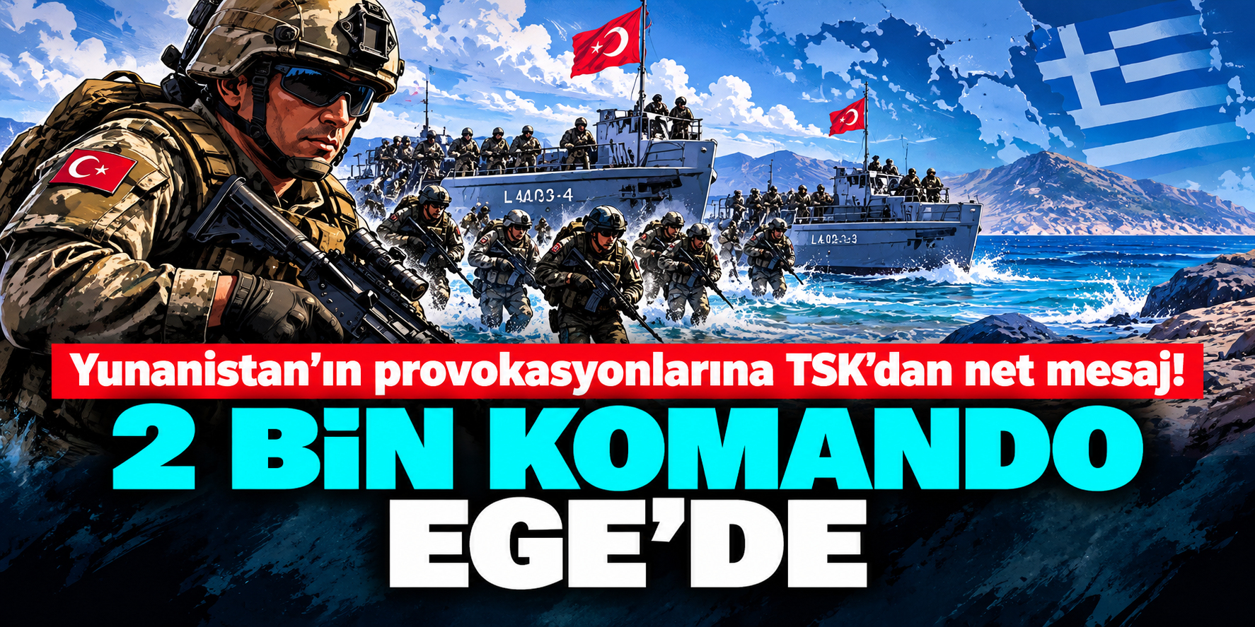 Yaklaşık 2 Bin Komando Söke’de: Yunan Savunma Uzmanından Dikkat Çeken “Endişe” Açıklaması