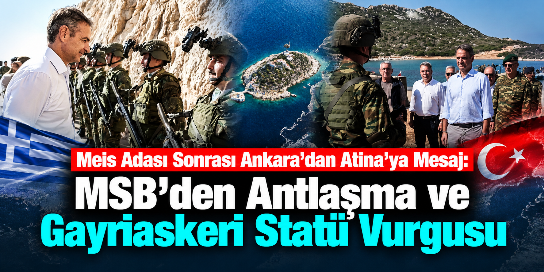 Meis Adası Sonrası Ankara’dan Atina’ya Mesaj: MSB’den Antlaşma ve Gayriaskeri Statü Vurgusu