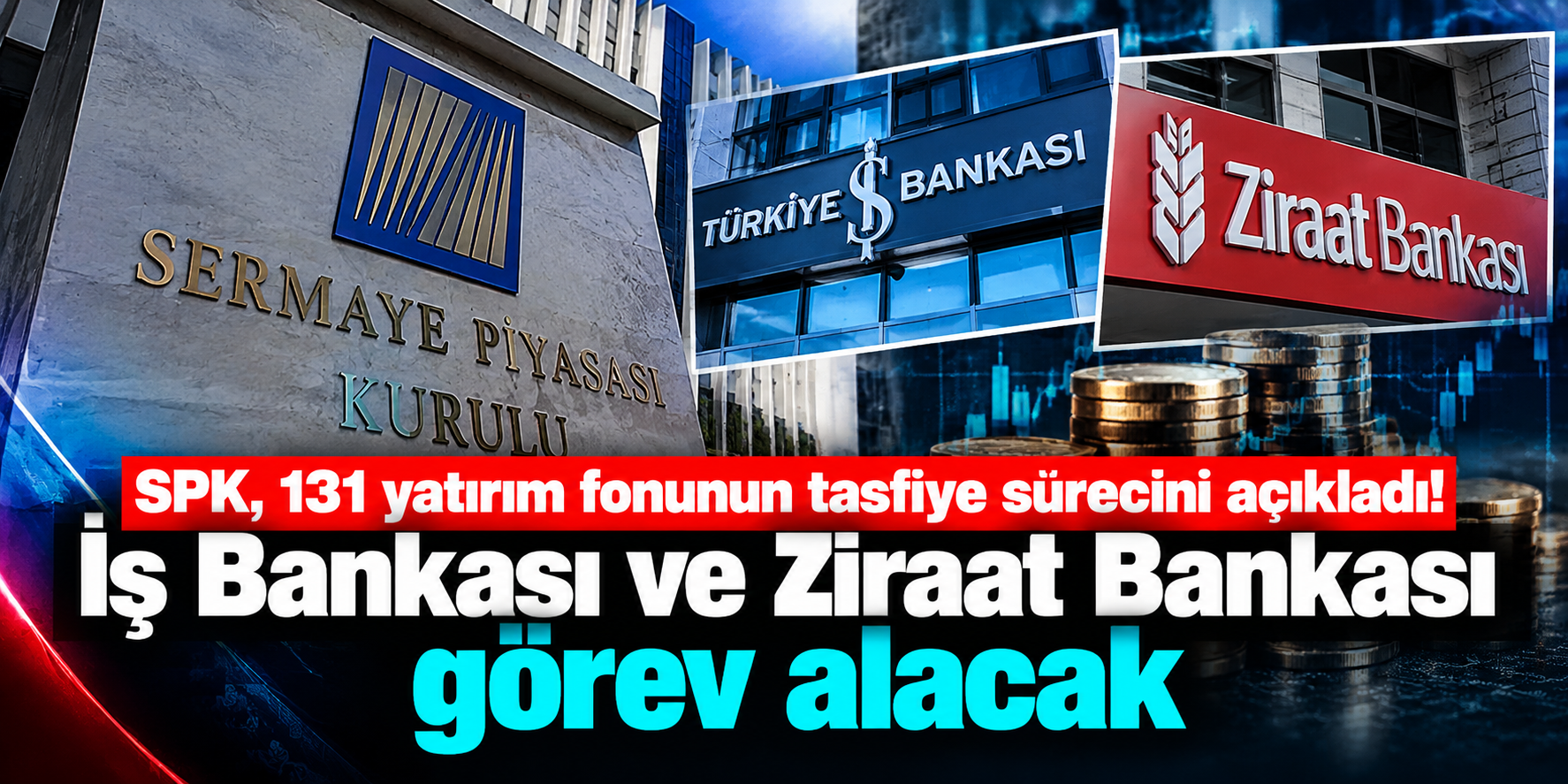 SPK 131 Yatırım Fonu İçin Tasfiye Sürecini Başlattı: İş Bankası ve Ziraat Bankası Görevlendirildi